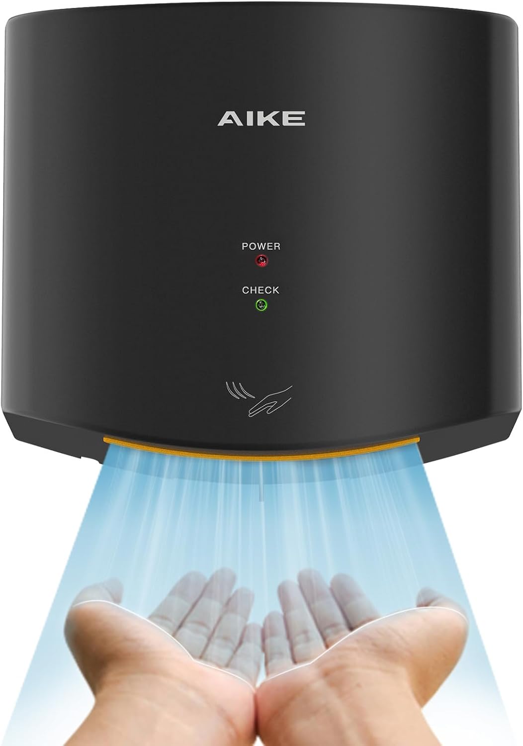 AIKE Air Wiper Compact Hand Dryer for Quick Drying Needs