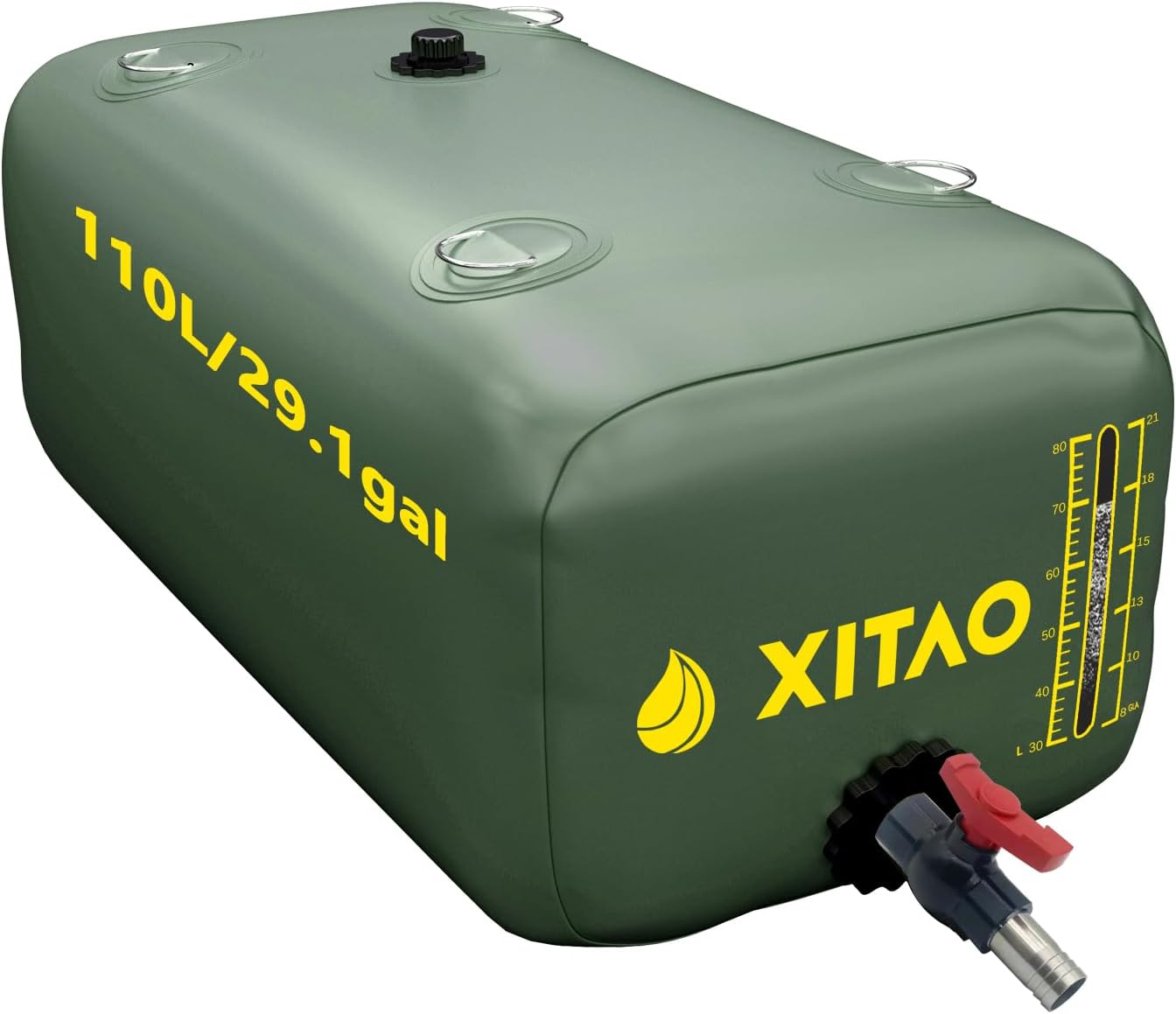 XITAO 29Gal Storage Bladder with Level Indicator for Emergencies
