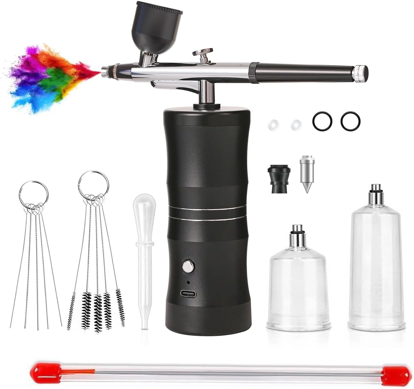 Portable Cordless Airbrush Kit - Versatile & Precise