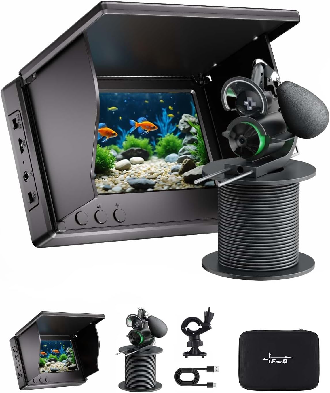 Fishing Camera with Infrared Night Vision for Ice and Lake Use