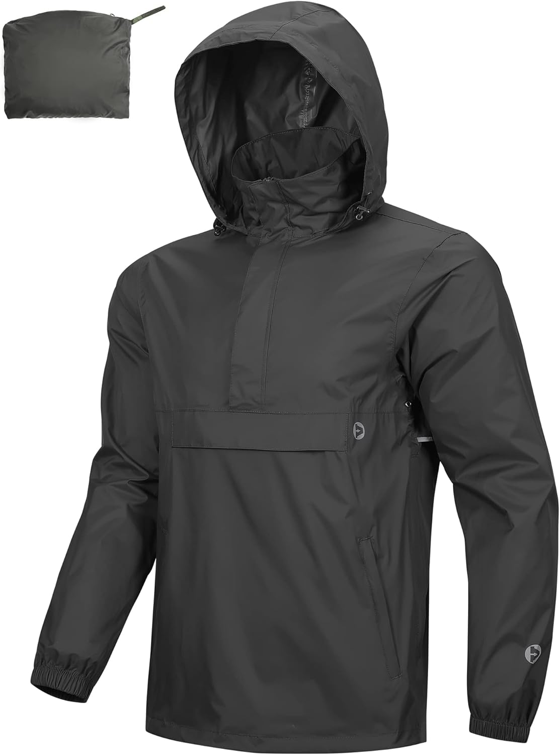 Waterproof Lightweight Rain Jacket: Ideal for Outdoor Adventures