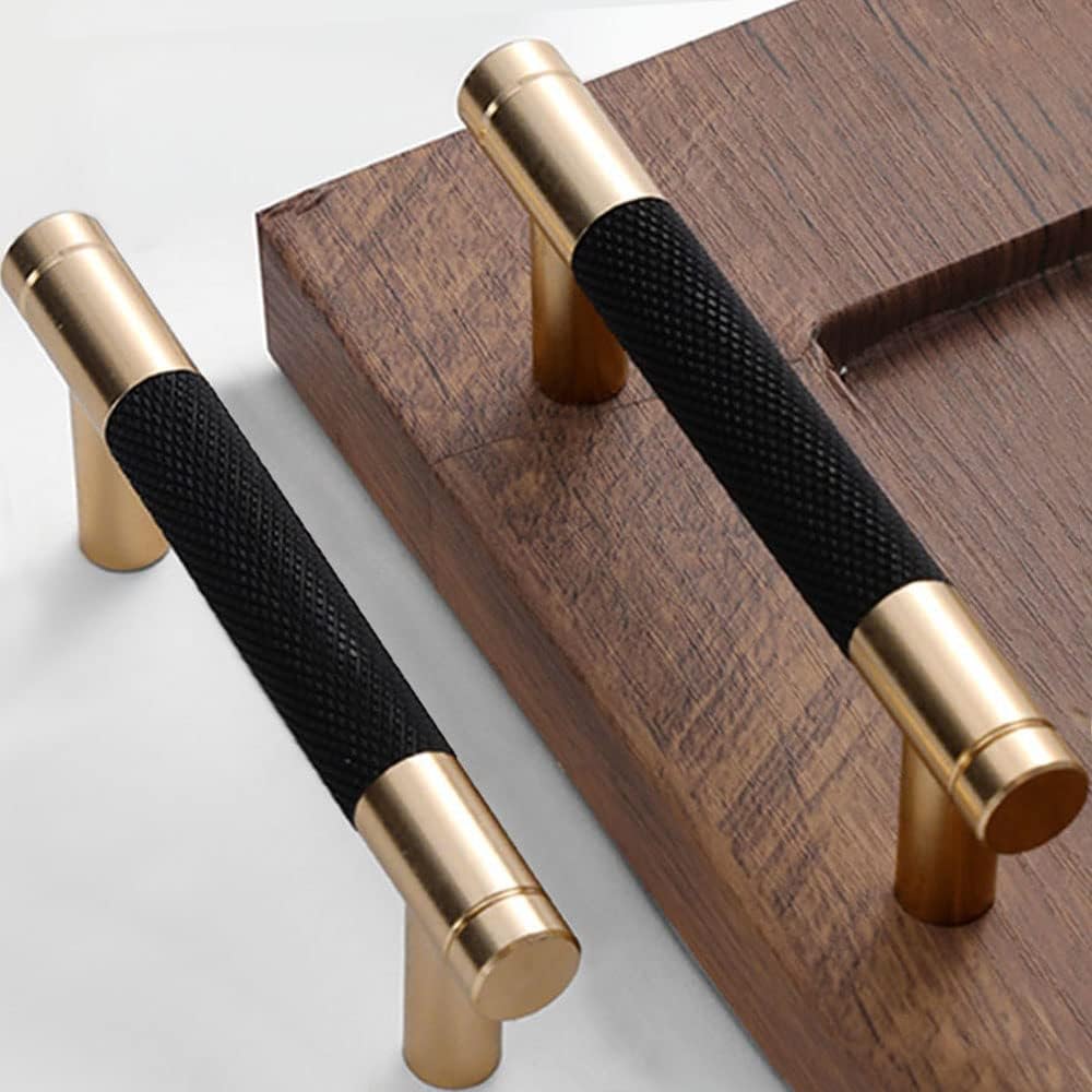 12 Pack 3 Inch Knurled Cabinet Handles for Stylish Upgrades
