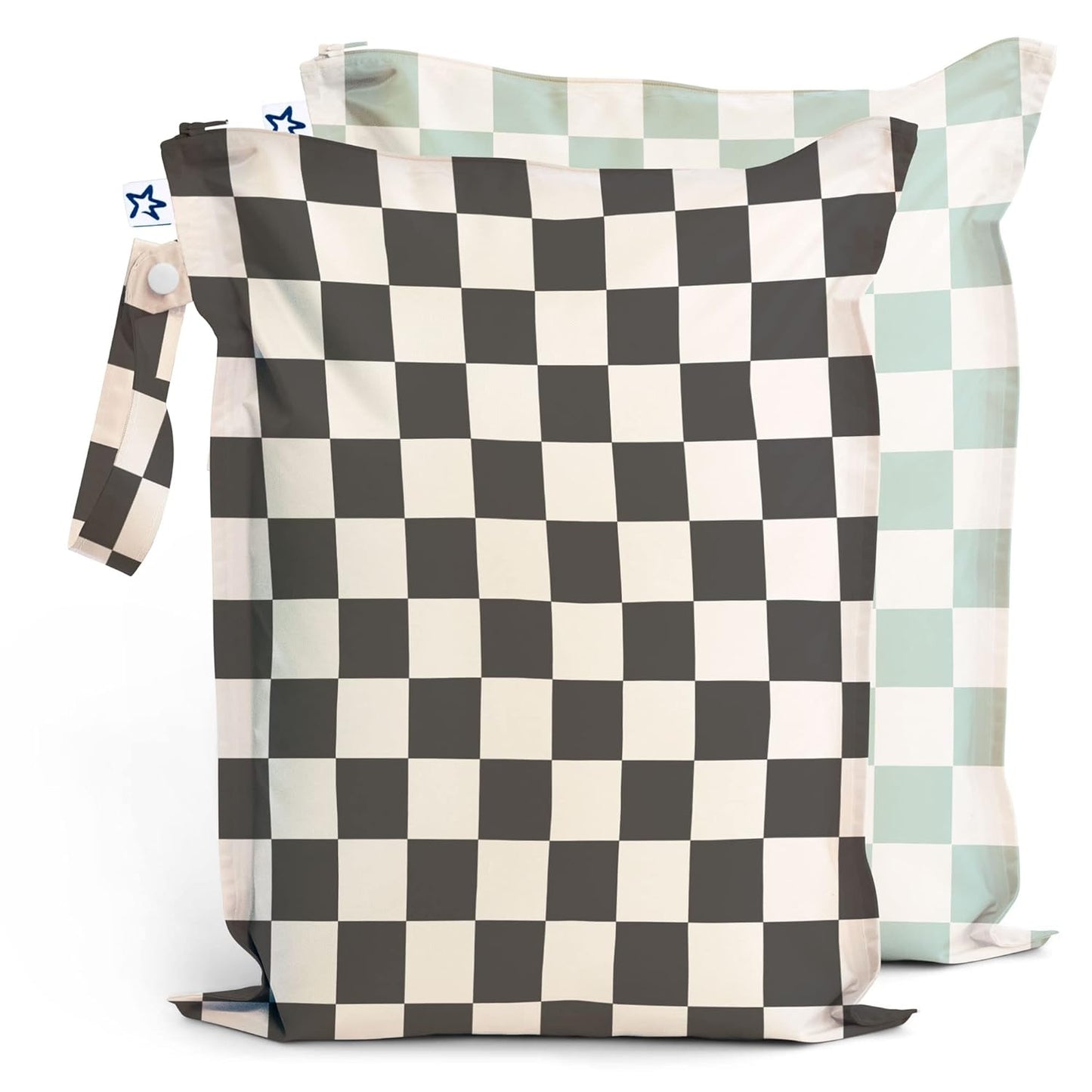 Ultra-Durable Wet Bags 2-Pack for Mess-Free Travel & Daycare