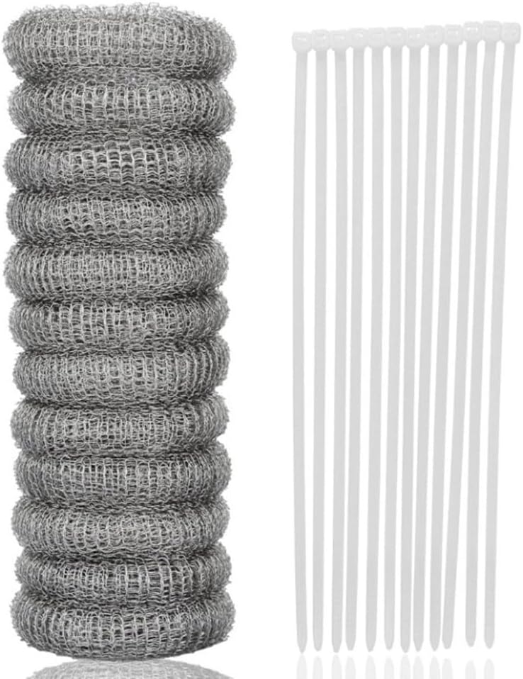 12 Stainless Steel Lint Traps - Cleaner Laundry!
