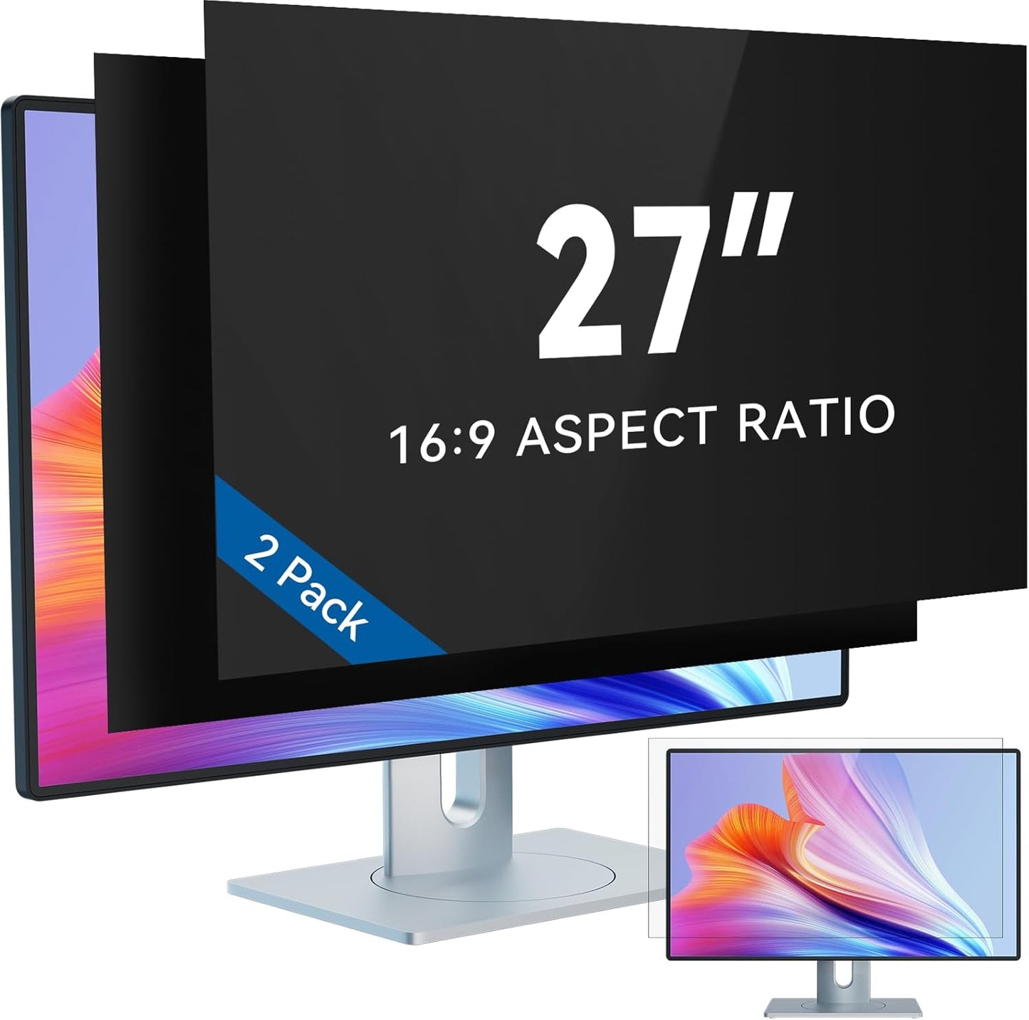 IPROKKO 27 Inch Computer Privacy Screen Filter for Monitors