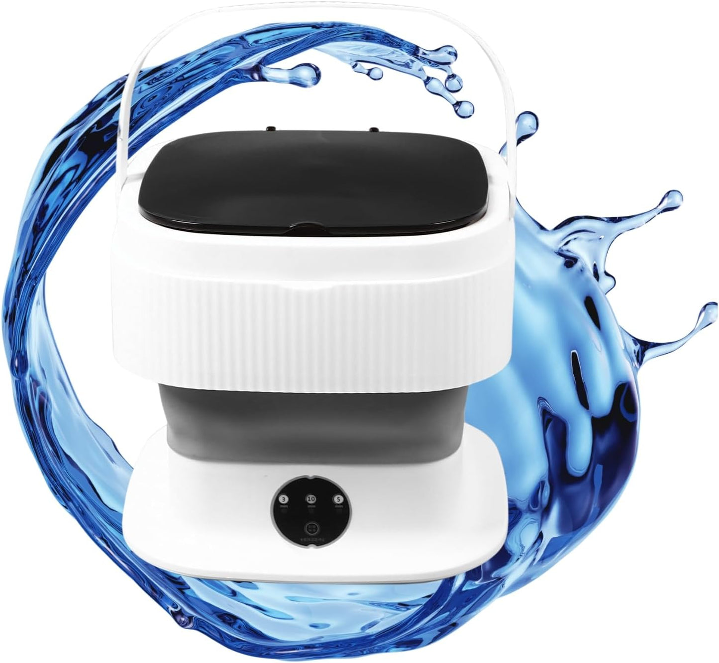Compact 10L Mini Washing Machine - Ideal for Small Items!