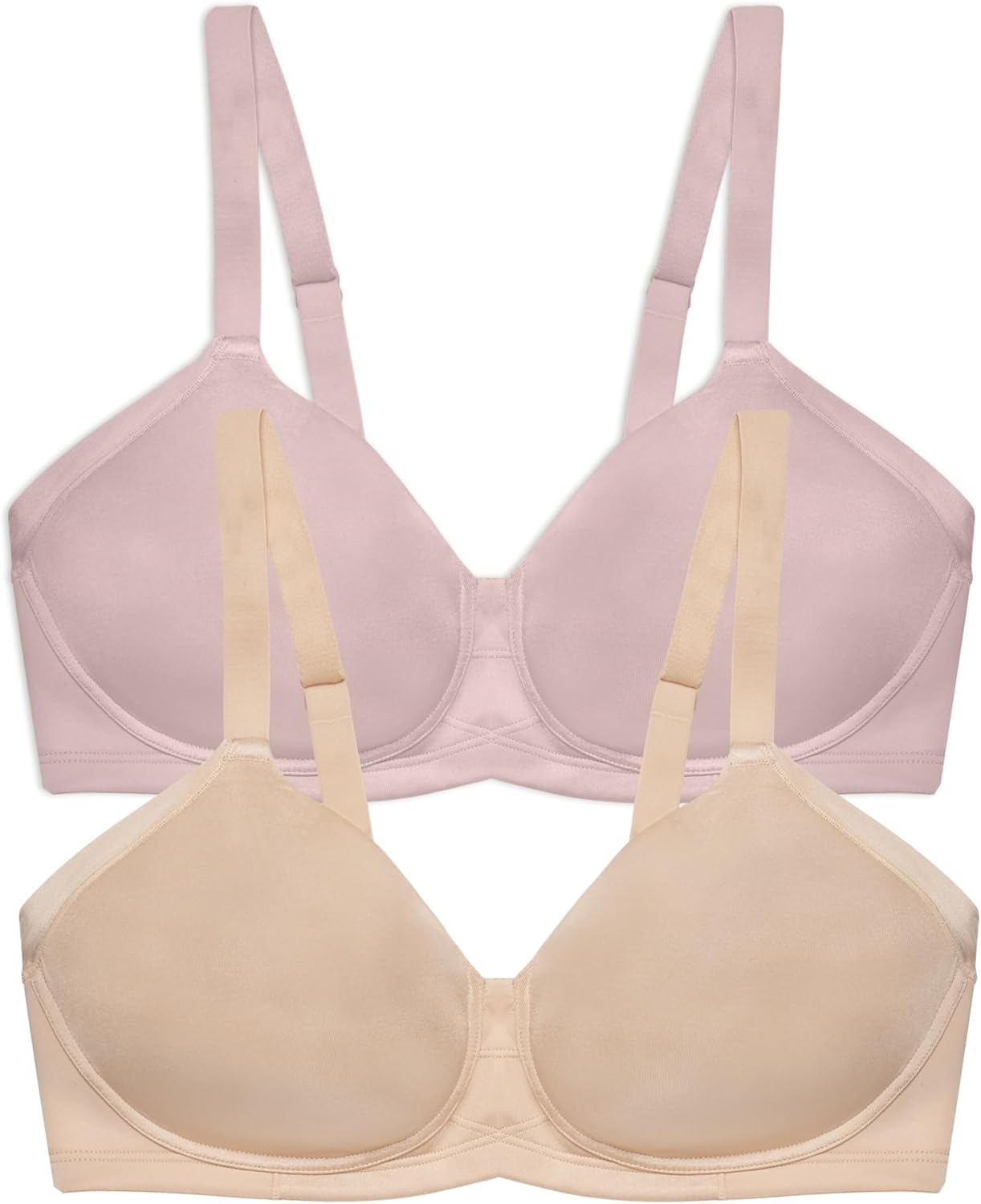 Vanity Fair Women's Full Figure Wireless Bra for Comfort & Style
