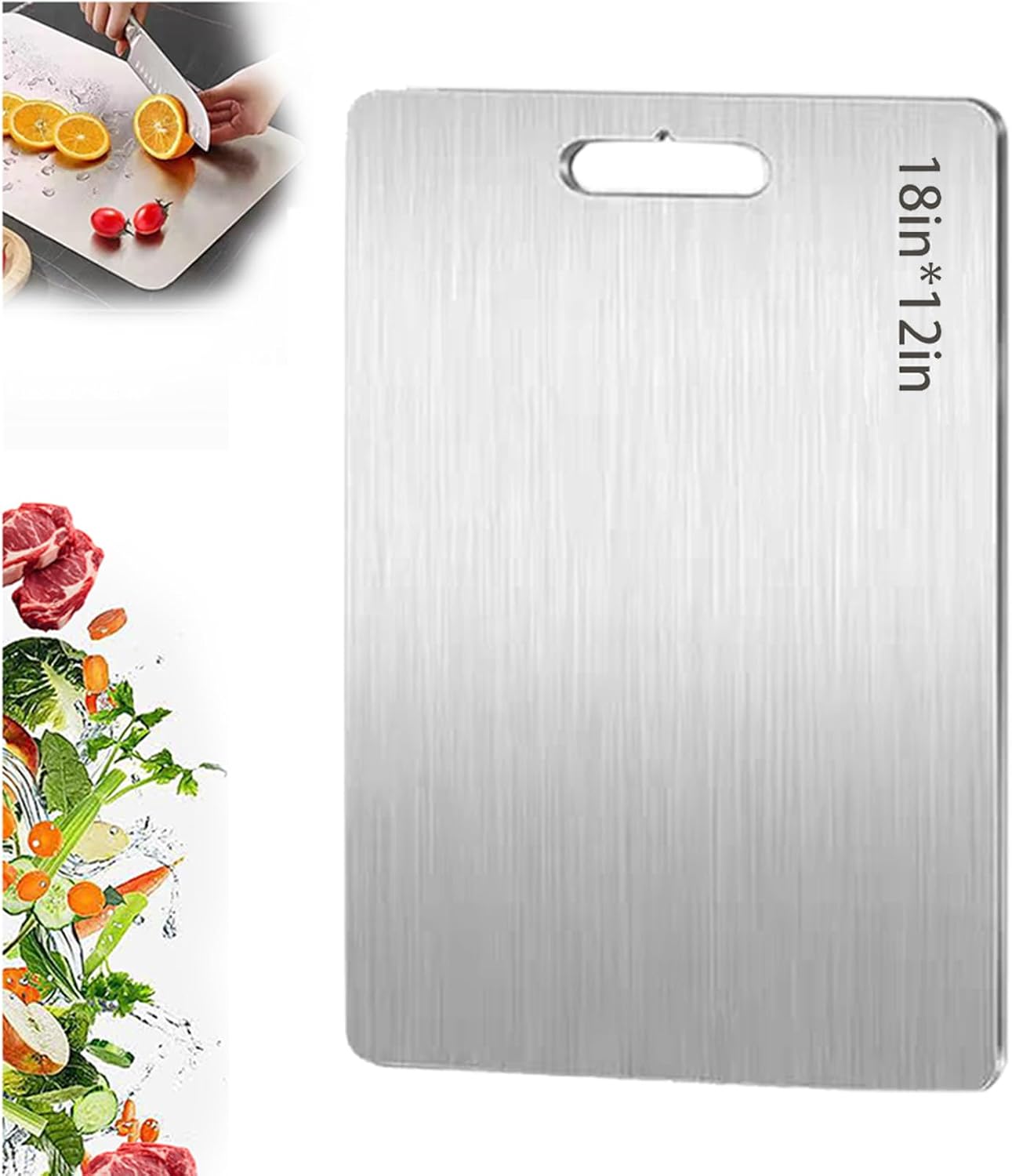 Titanium Cutting Board for Kitchen - Durable & Easy to Clean