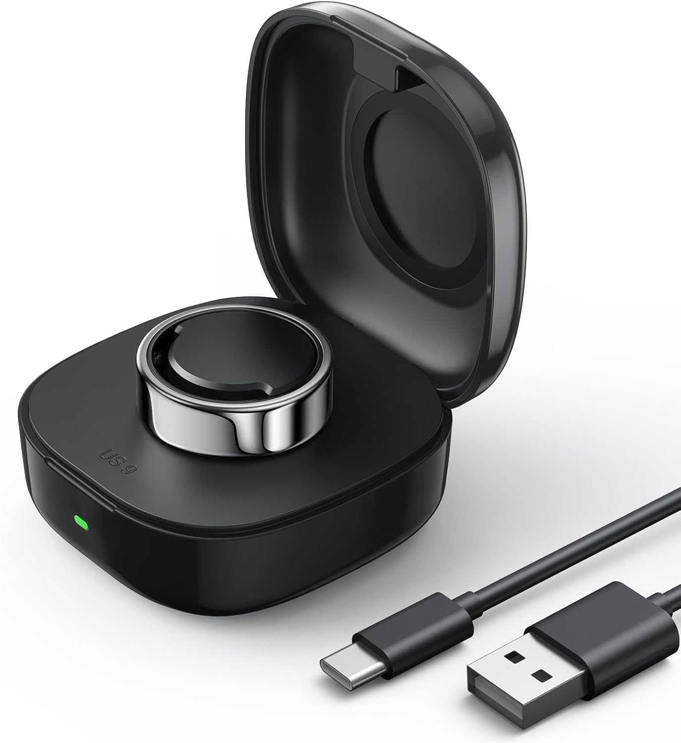 Wireless Charger Case for Oura Ring Gen3 - Portable Travel Dock
