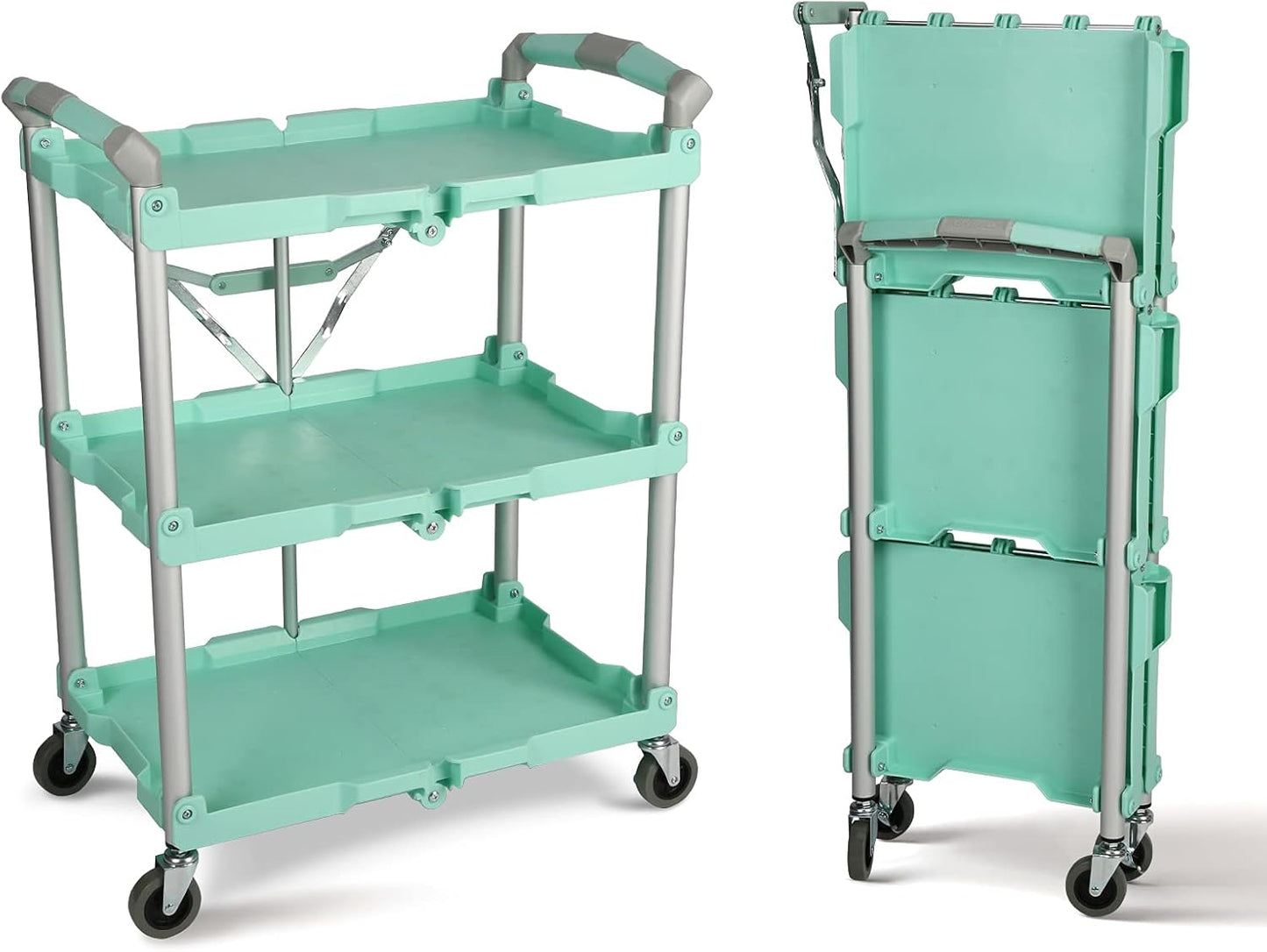Olympia Tools Pack-N-Roll Folding Cart: Versatile & Durable