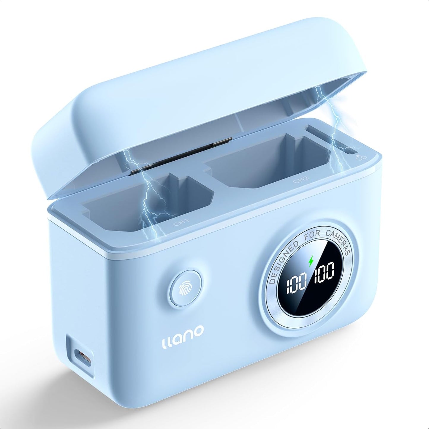 NP-FZ100 Camera Battery Charger with Fast Dual USB C Charging