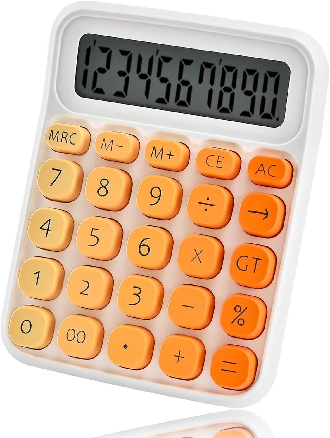 Valtiner Gradient Desktop Calculator - Big Buttons, Large LCD