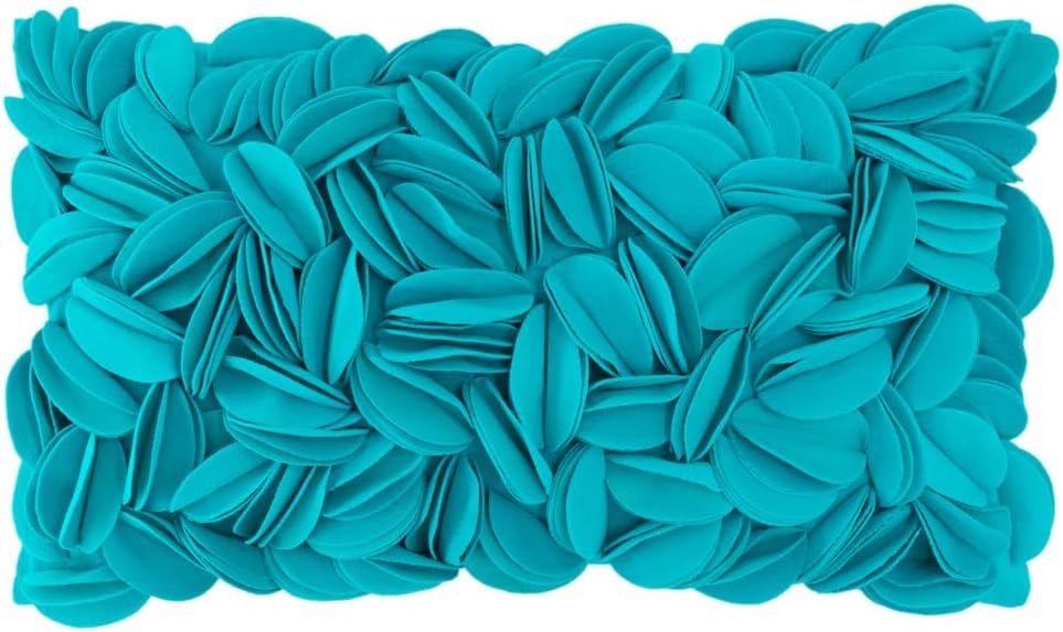 3D Flower Pillow Case Handmade Decorative Throw Pillow Cover