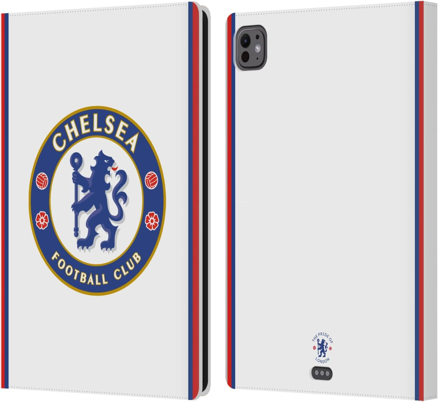 Chelsea Football Club Away 2019/20 Kit Leather Flip Case for iPad