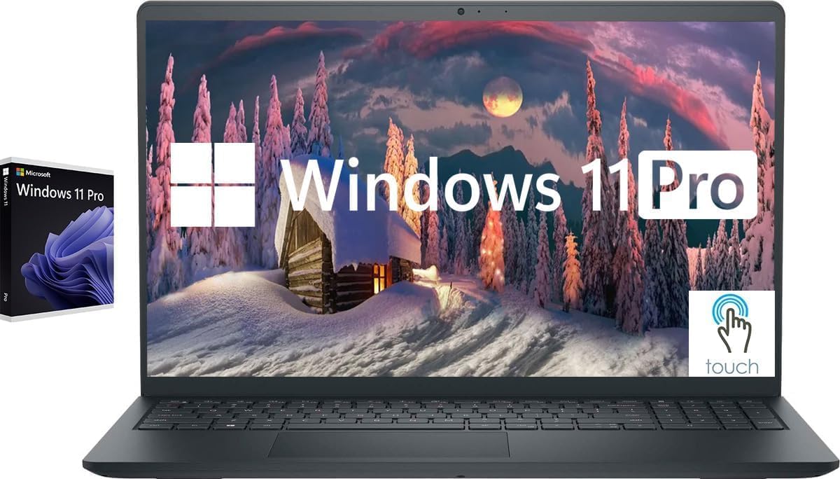 Dell Inspiron Touchscreen Laptop for Business and Students