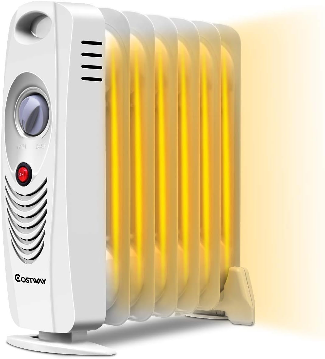 COSTWAY 700W Oil Filled Heater: Efficient Portable Heating