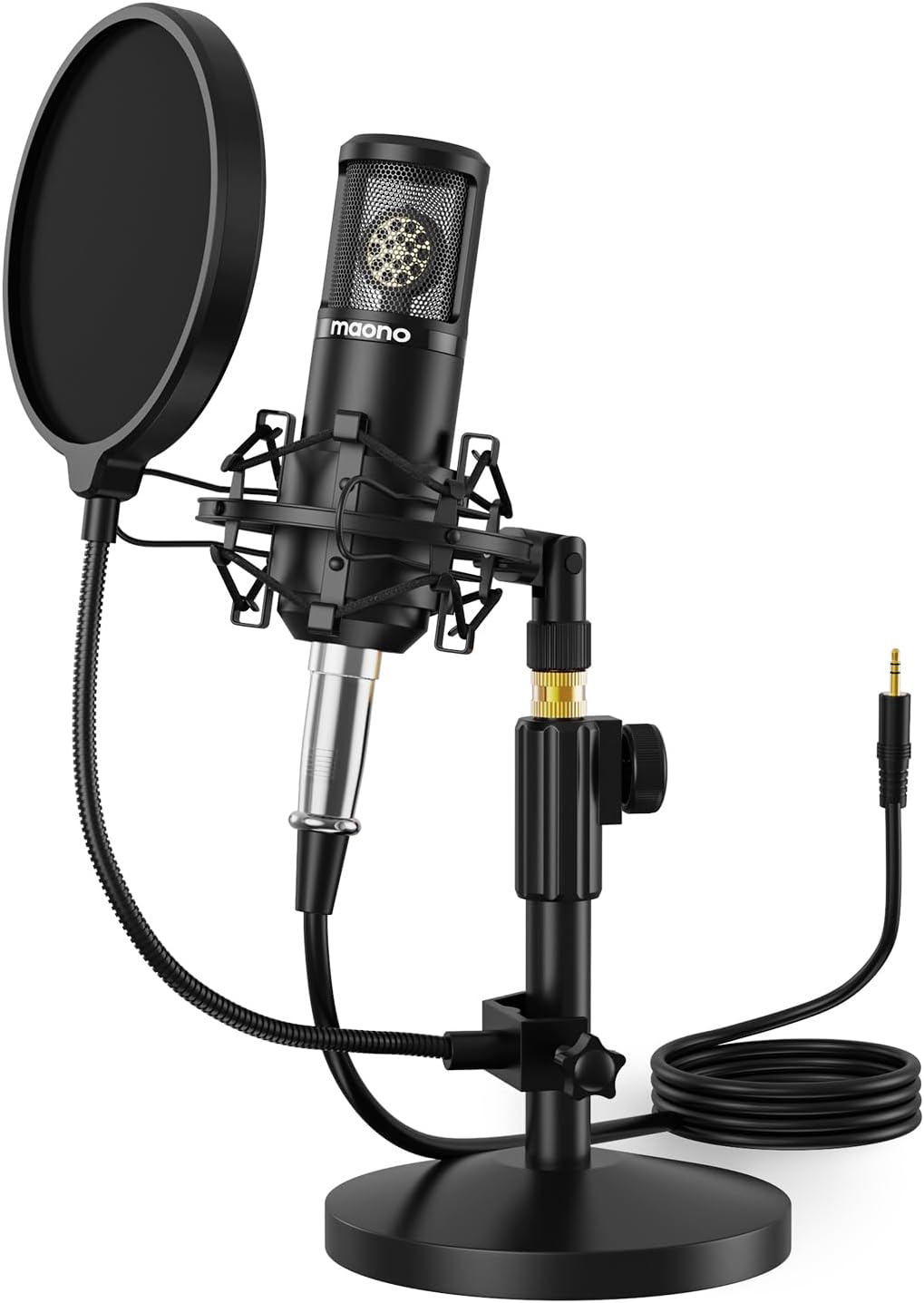 MAONO Condenser Microphone for Professional Podcasting and Streaming