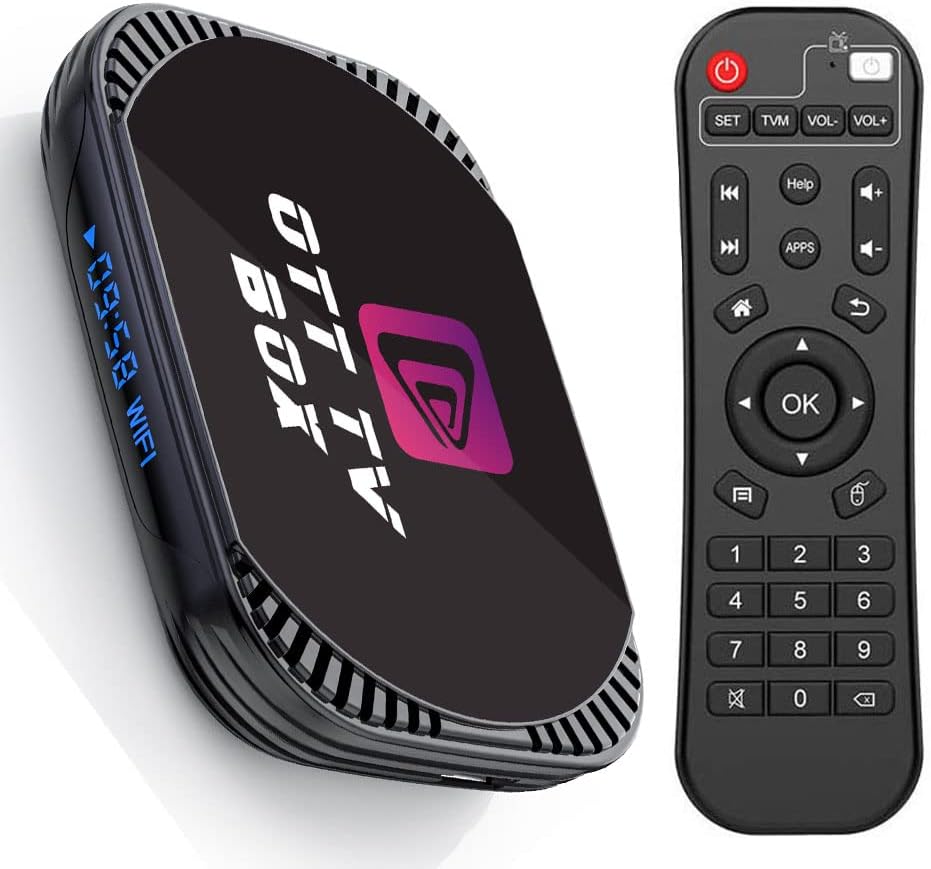 SUSAY 8K Smart TV Box: Fast Dual WiFi, 4G RAM, 64G ROM