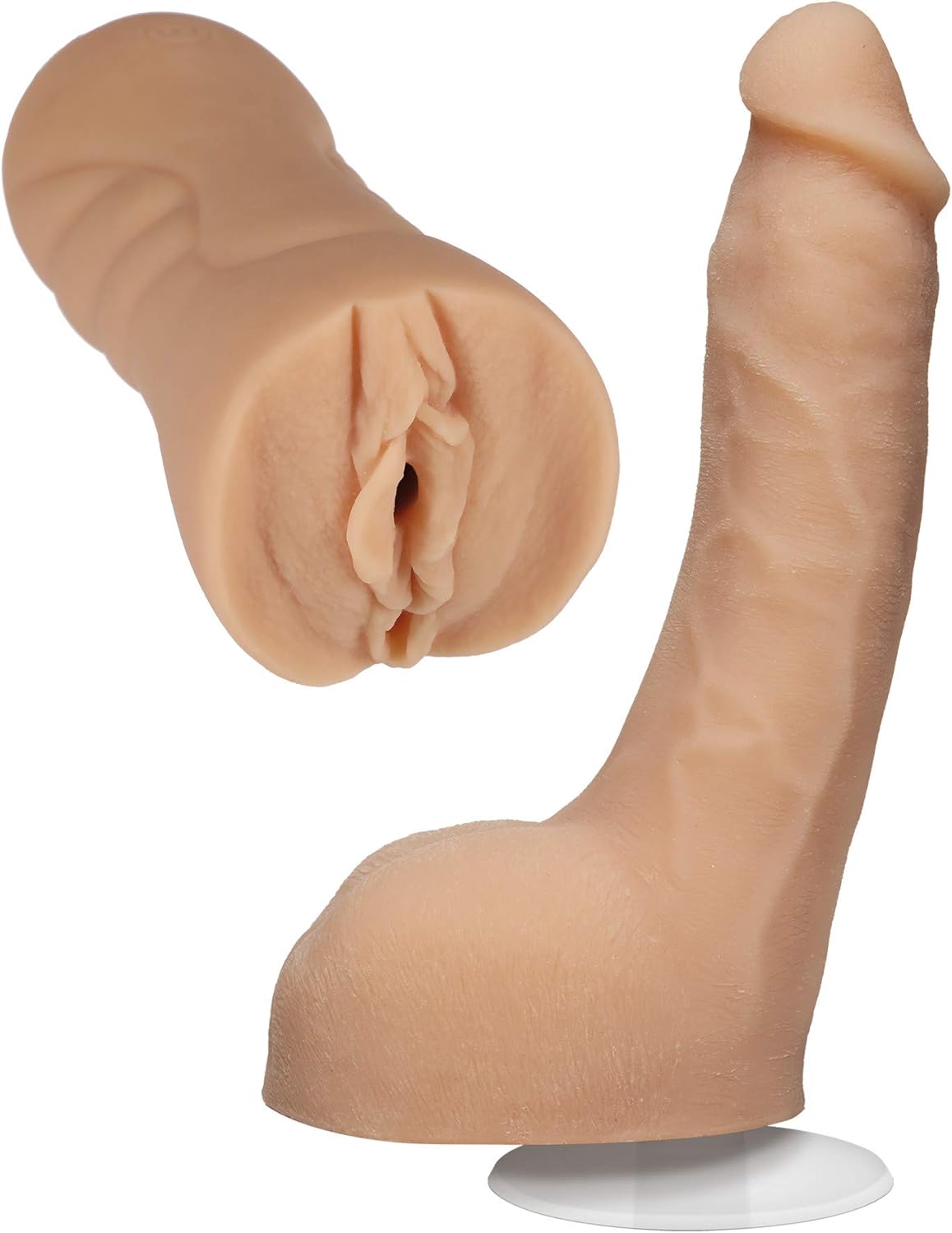 Doc Johnson Signature Set - Leo ULTRASKYN Pocket Pussy & Dildo