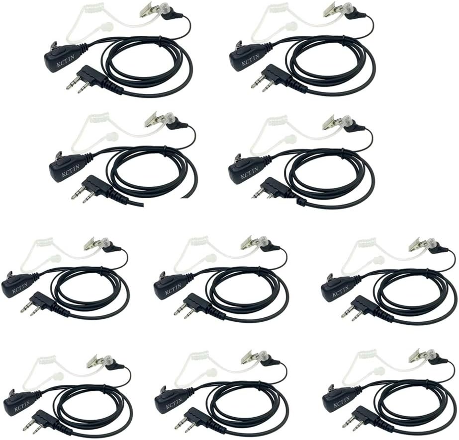 Walkie Talkie Headsets with Mic for Baofeng UV-5R and More