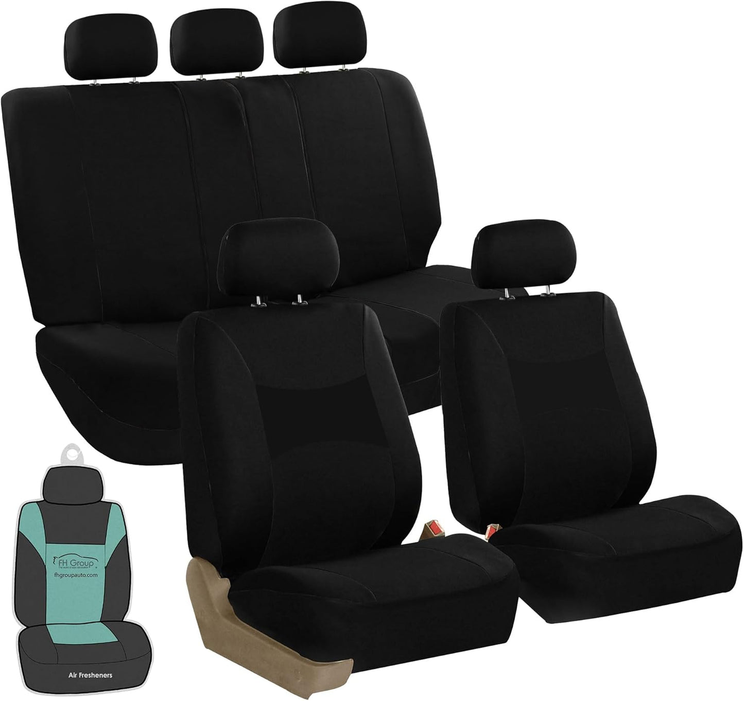 Breathe Easy with FH Group's Universal Car Seat Covers!