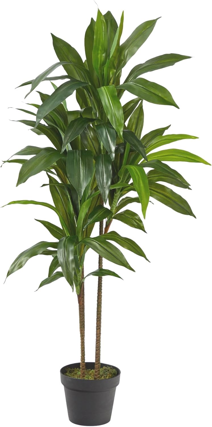Lifelike 48in Dracaena Artificial Plant for Indoor Decor