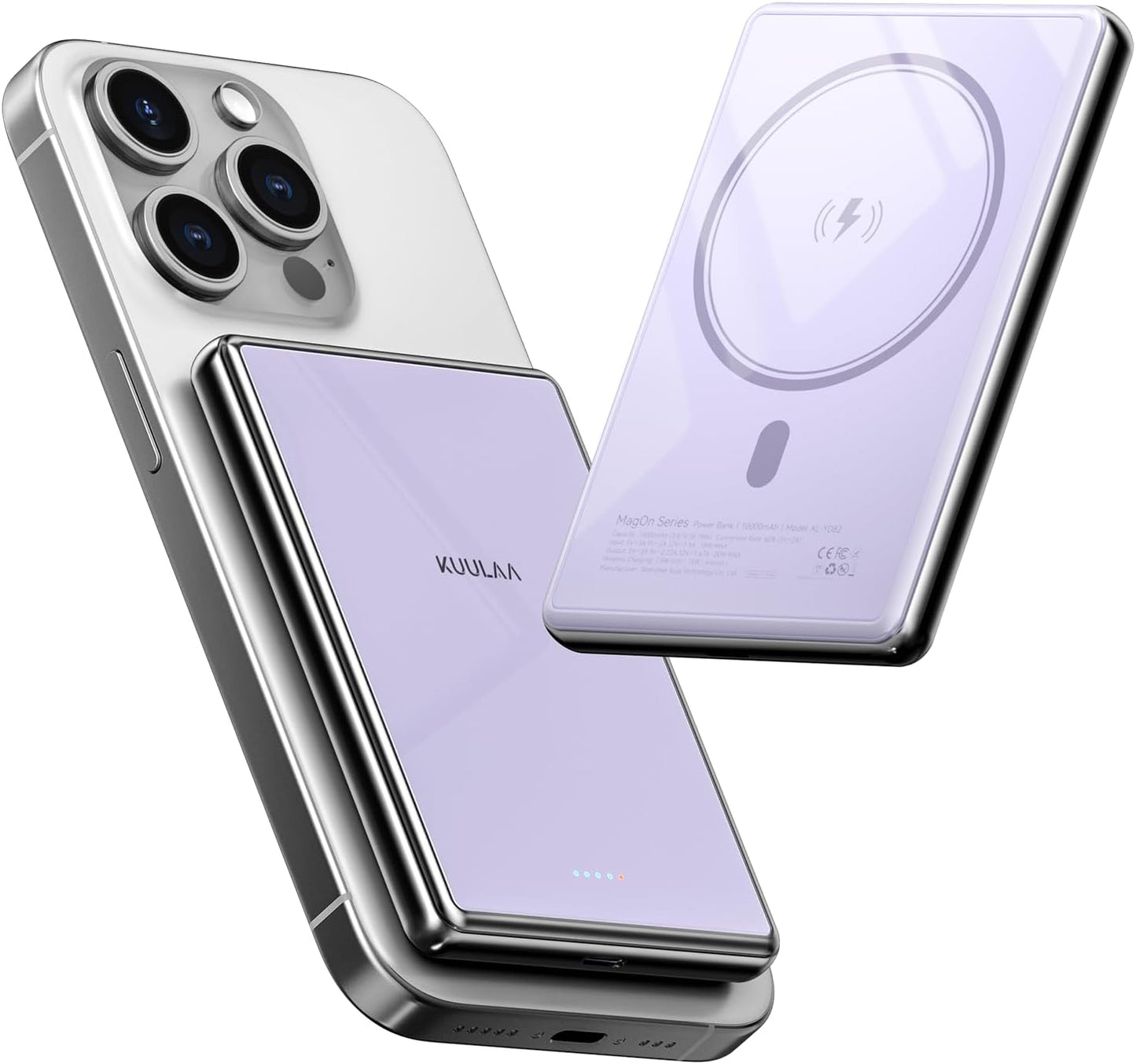 Kuulaa 10000mAh Magsafe Power Bank: Ultra Slim & Fast Charging
