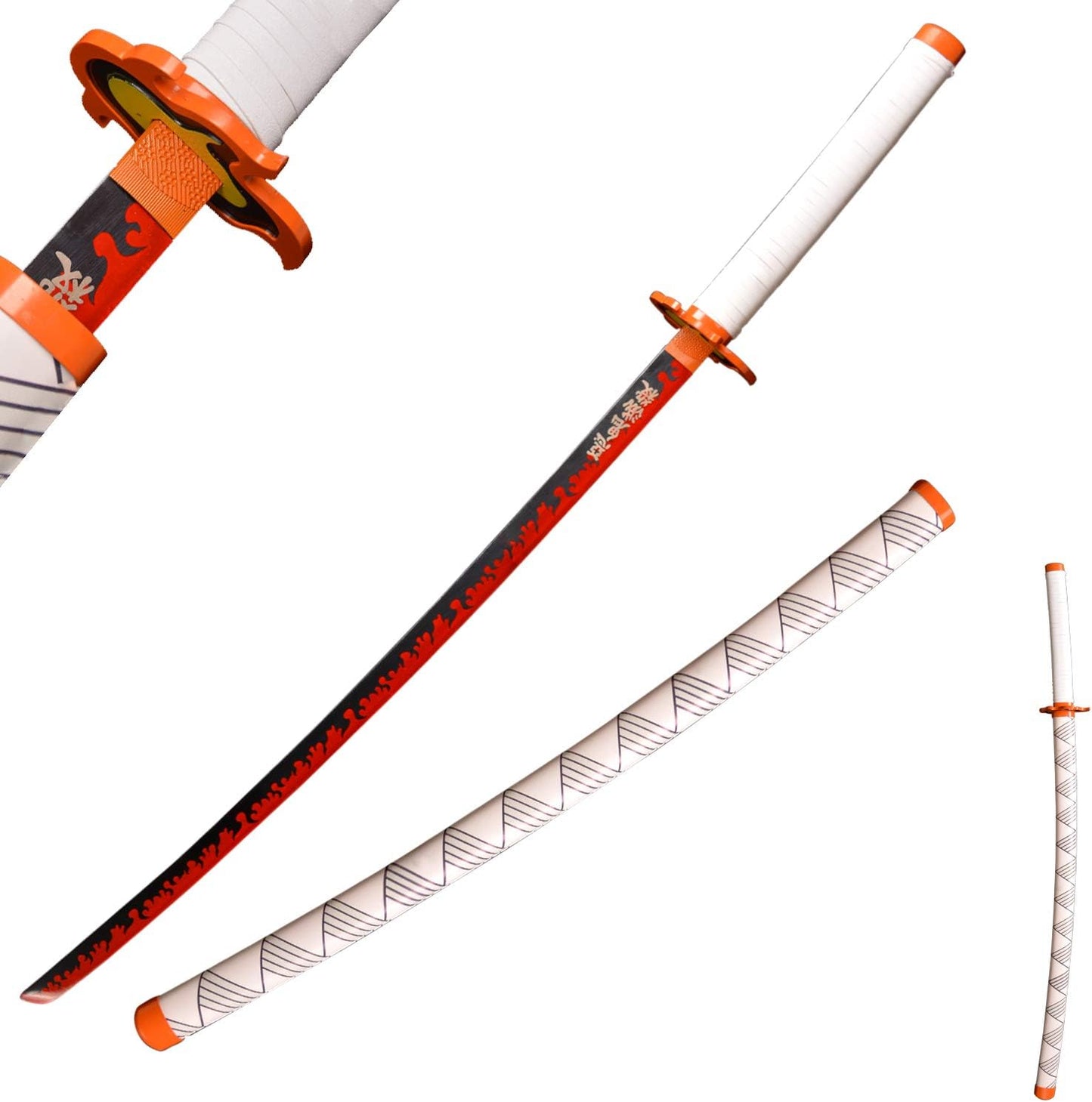 Metal Demon Sword for Anime Cosplay - Stunning Rengoku Kyoujurou