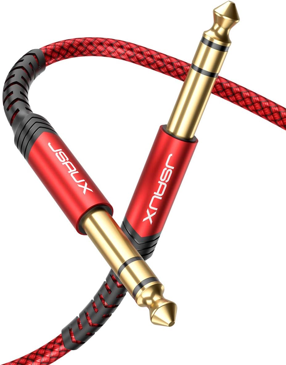 JSAUX 1/4 Inch Guitar Cable: Crystal Clear Sound!