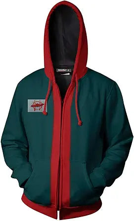 Kejodiy Adult & Kids Miles Hoodie Sweatshirt Superhero Jacket