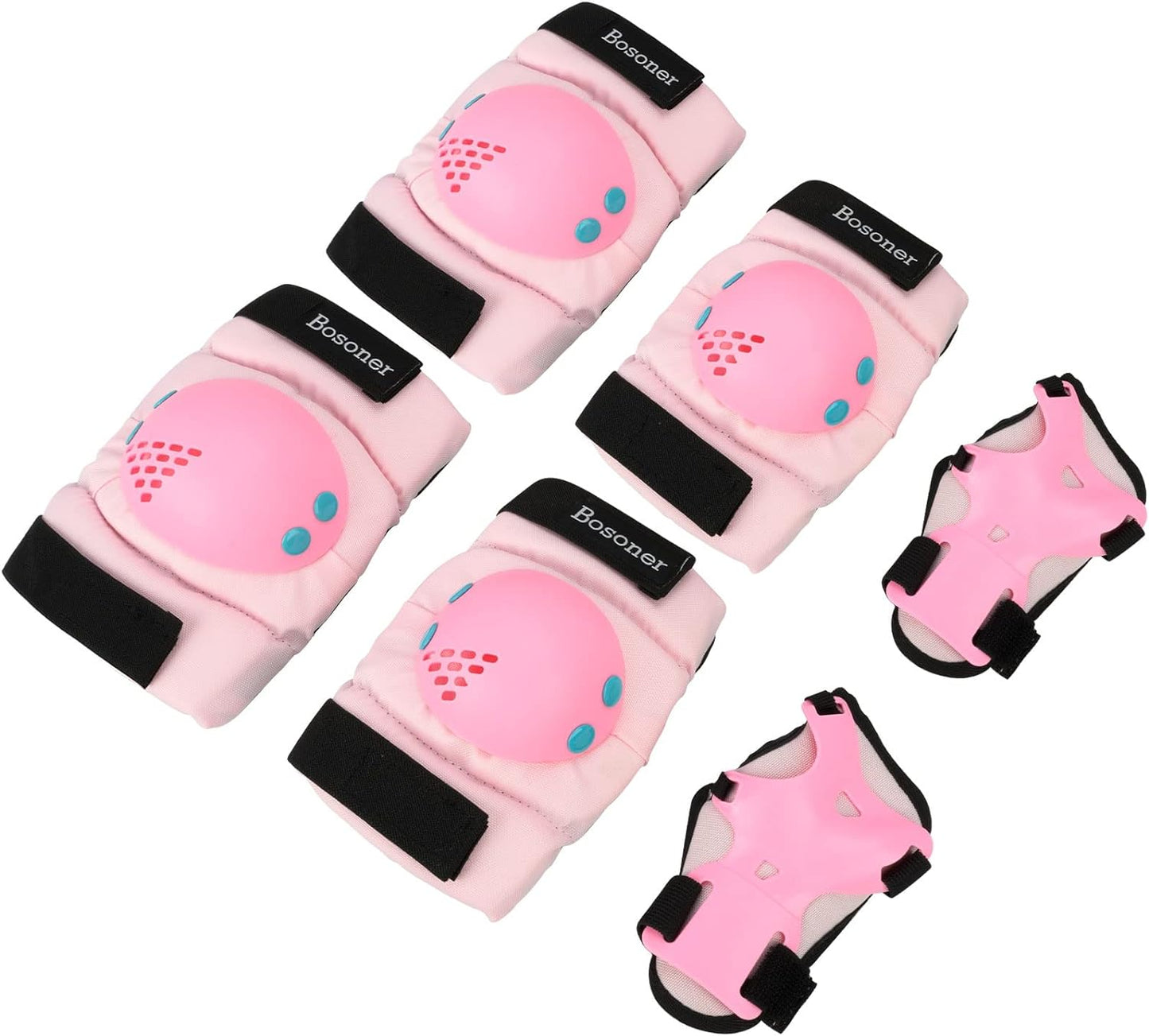 BOSONER Youth Knee Elbow Pads Set - Protect while Skating