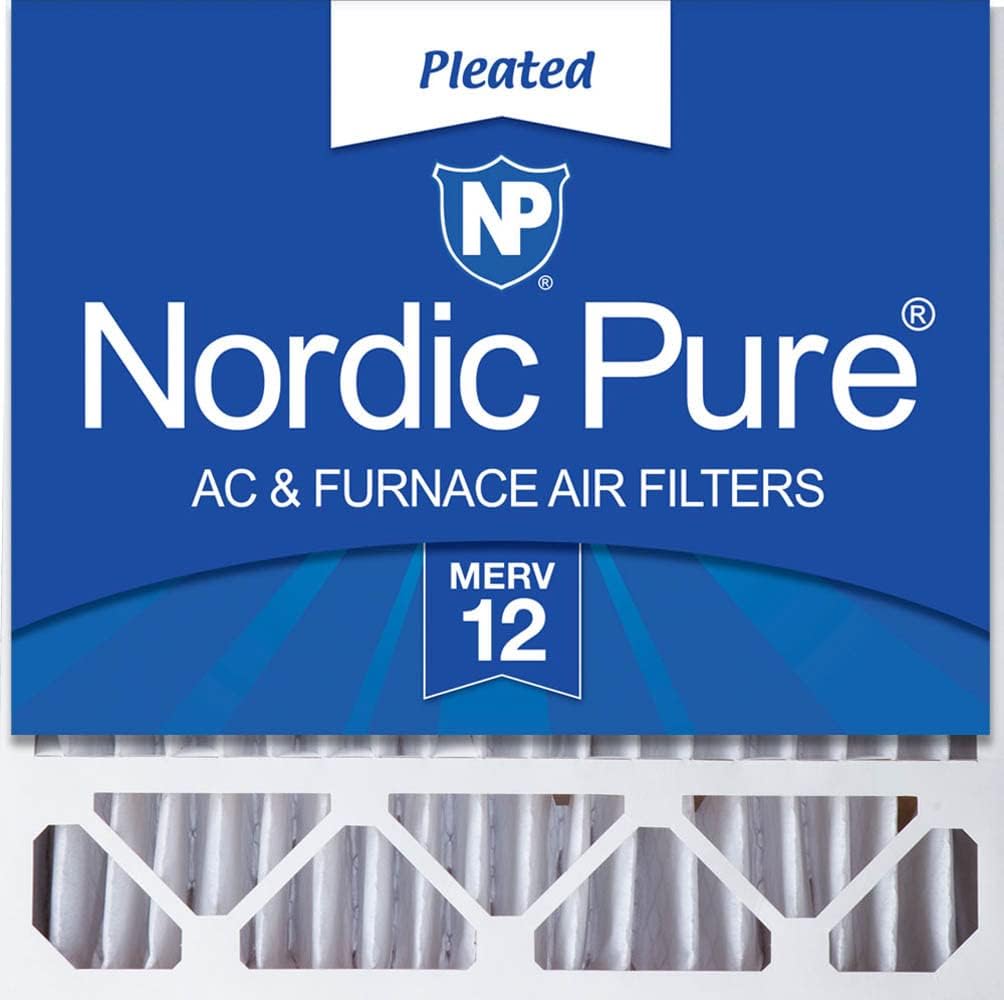 Improve Air Quality: Nordic Pure MERV 12 Air Filter