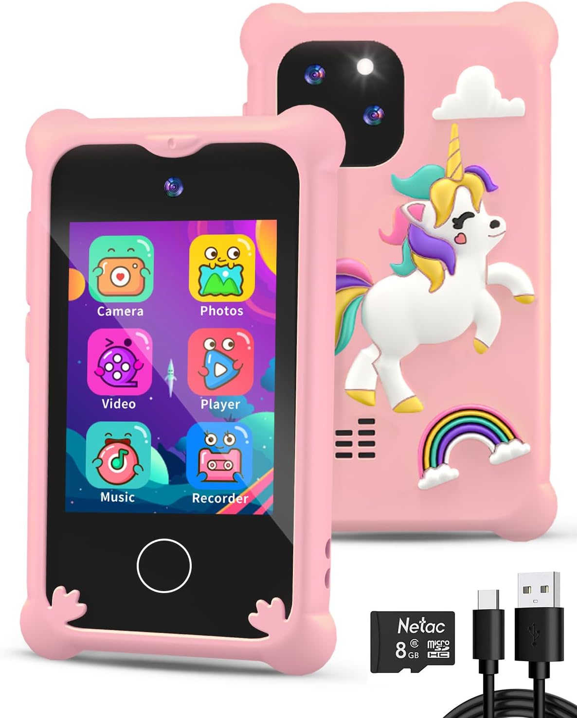 Interactive Toddler Smartphone - No Calls, No Internet - Perfect Kids Gift!