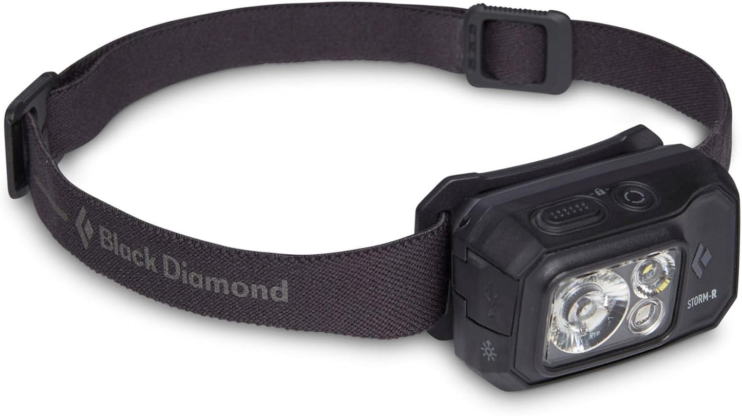 BLACK DIAMOND Storm 500-R Rechargeable Headlamp for Adventurers