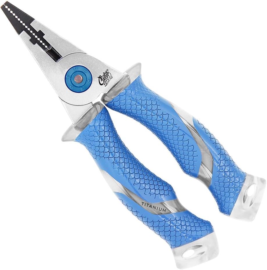 Cuda 7.5 Titanium Bonded Pliers - Ultimate Versatility!