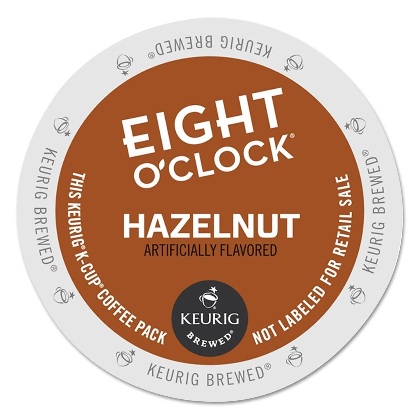Eight O'Clock Coffee Hazelnut K-Cup Pods for Rich Flavor