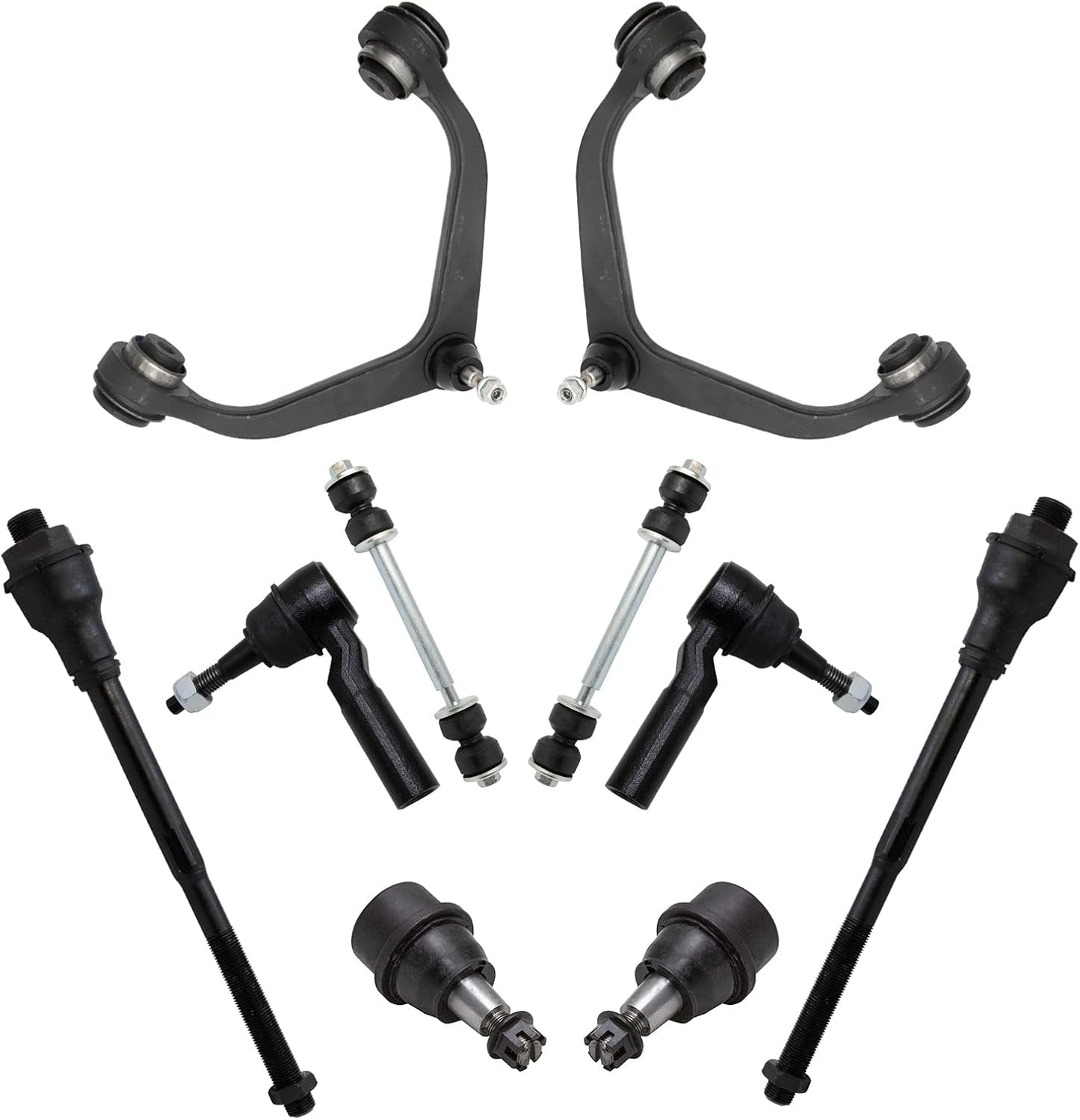TRQ Front Steering & Suspension Kit for Chevrolet GMC Vehicles
