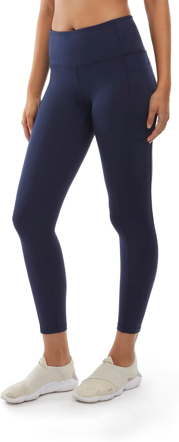 Danskin Women's Double Brushed 7/8 Legging for Ultimate Comfort