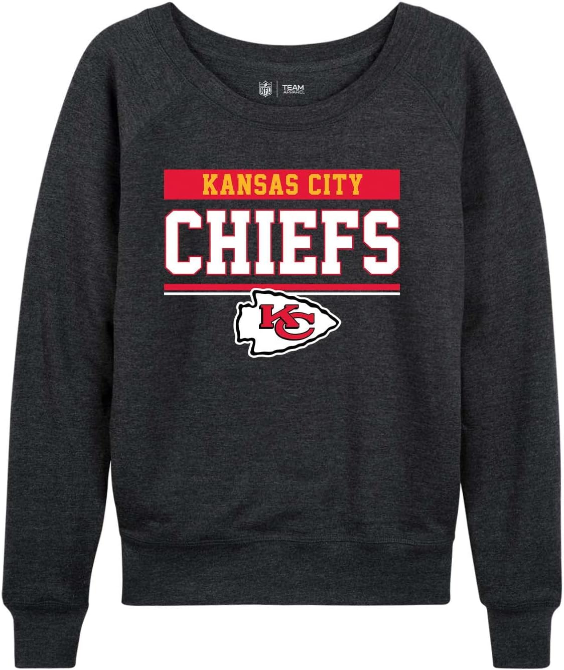 Kansas City Chiefs Women's Plus Size Crewneck for Game Day