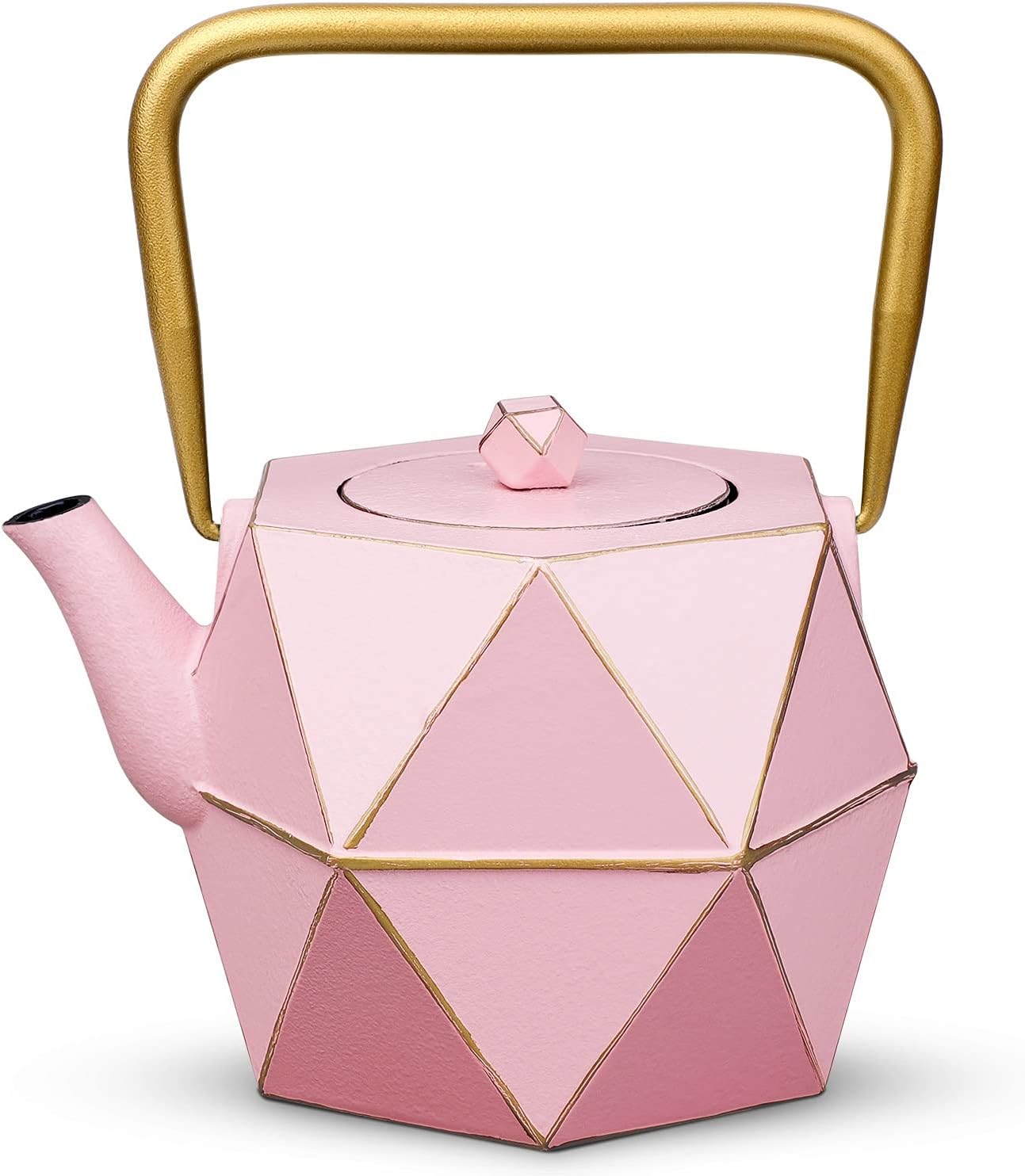 Toptier Cast Iron Teapot - Stovetop Safe Japanese Kettle