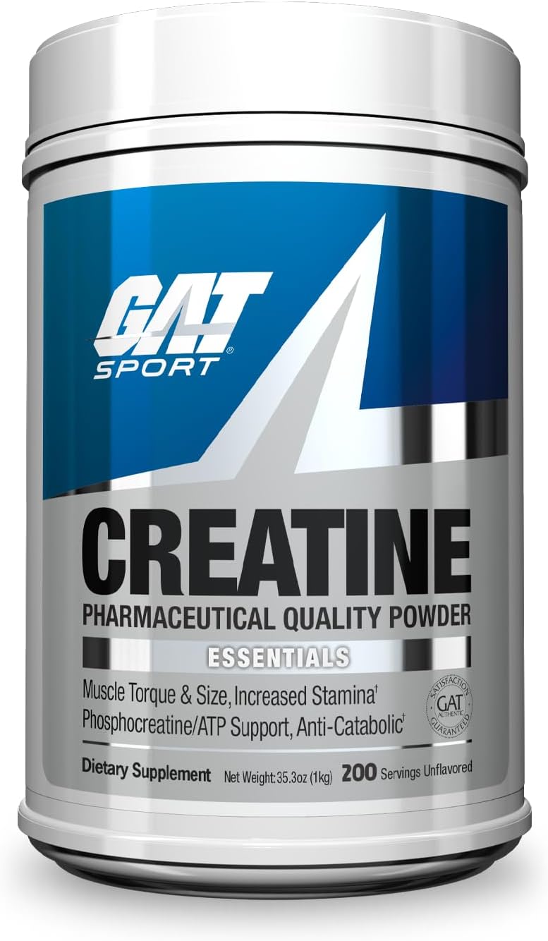 GAT SPORT Creatine Monohydrate Powder for Strength & Endurance