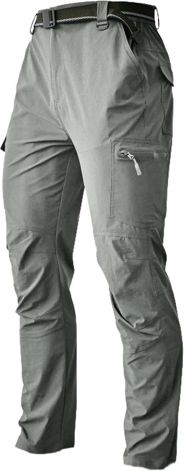 Water-Resistant Quick Dry Cargo Pants for Men