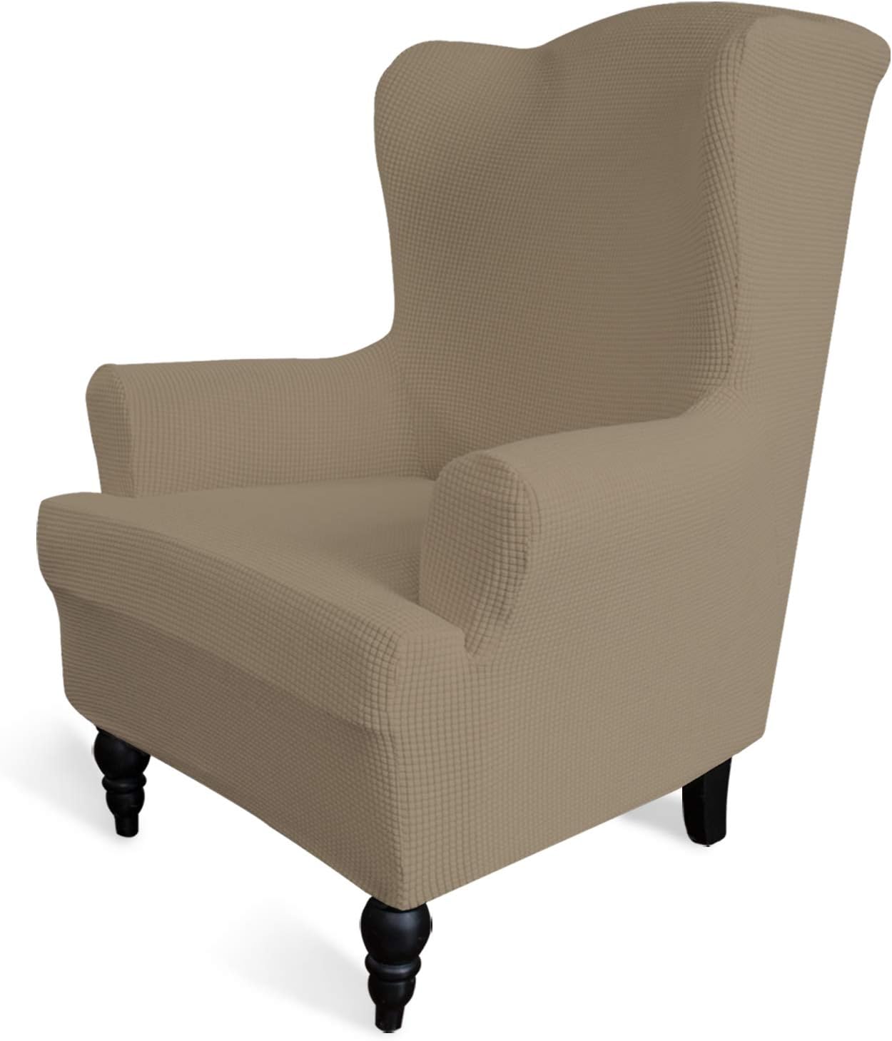 Easy-Going Stretch Wingback Chair Sofa Slipcover for Protection