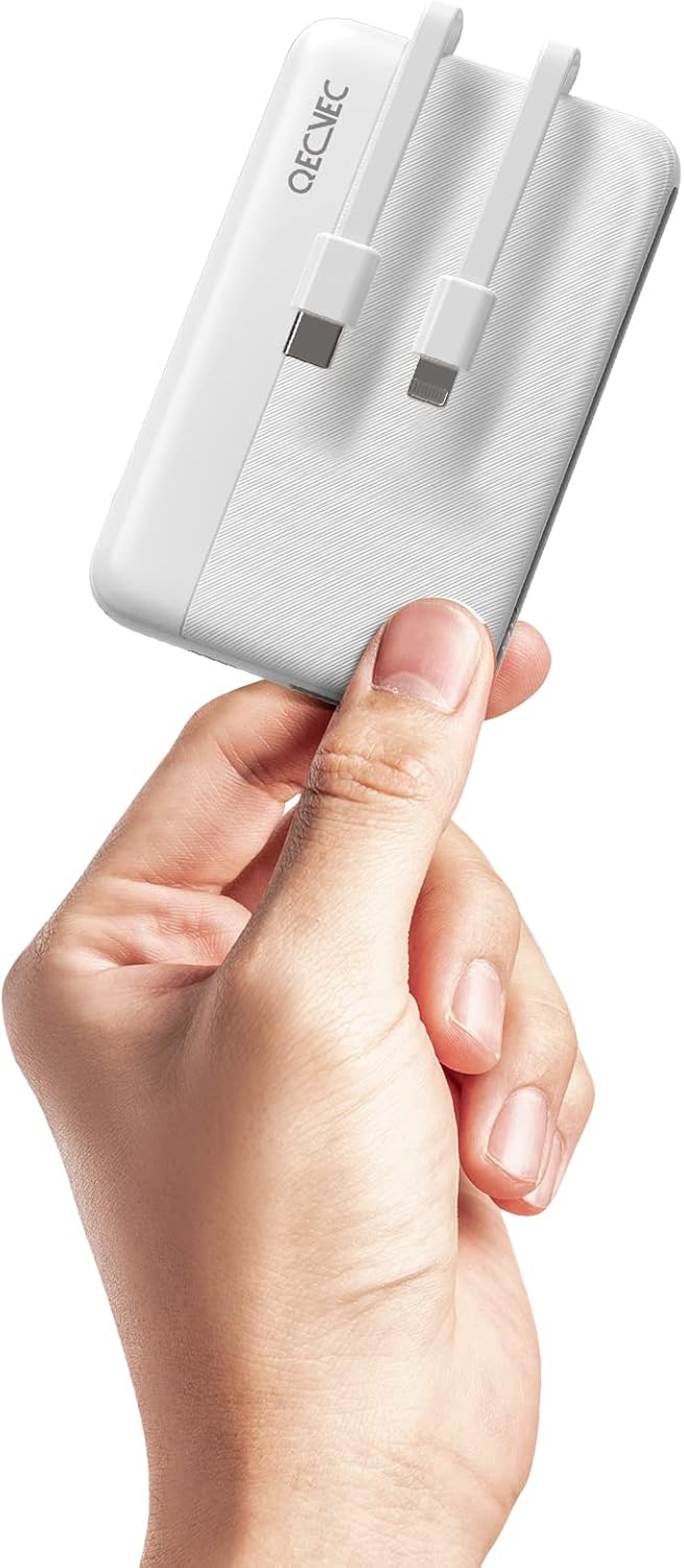 Qecvec 10000mAh Power Bank: Fast Portable Charging