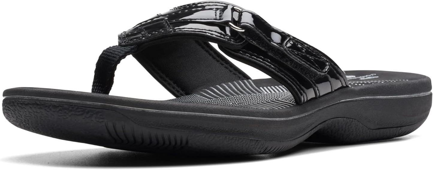 Clarks Women's Breeze Sea Flip-Flop for All-Day Comfort