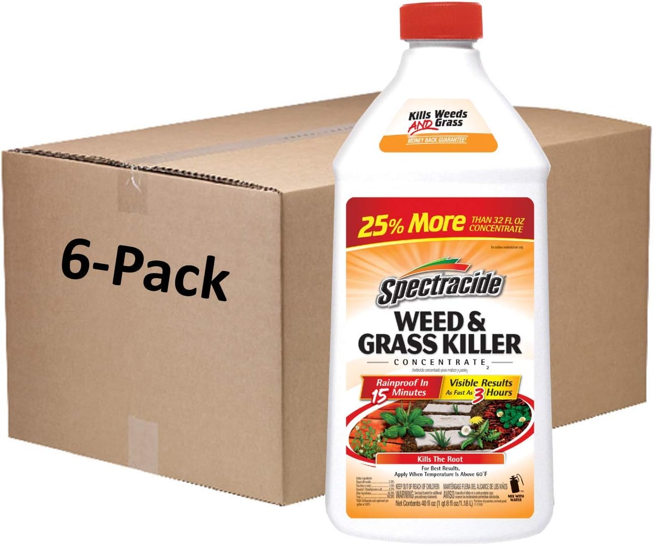 Spectracide Weed And Grass Killer Concentrate for Patios 40 Oz