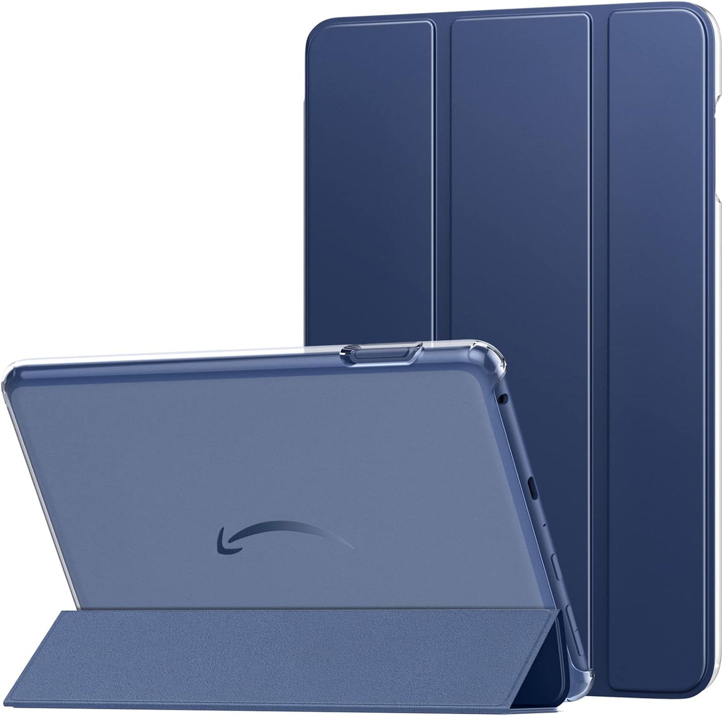 MoKo Case for All-New Kindle Fire HD 8 & 8 Plus Tablet - Dark Blue