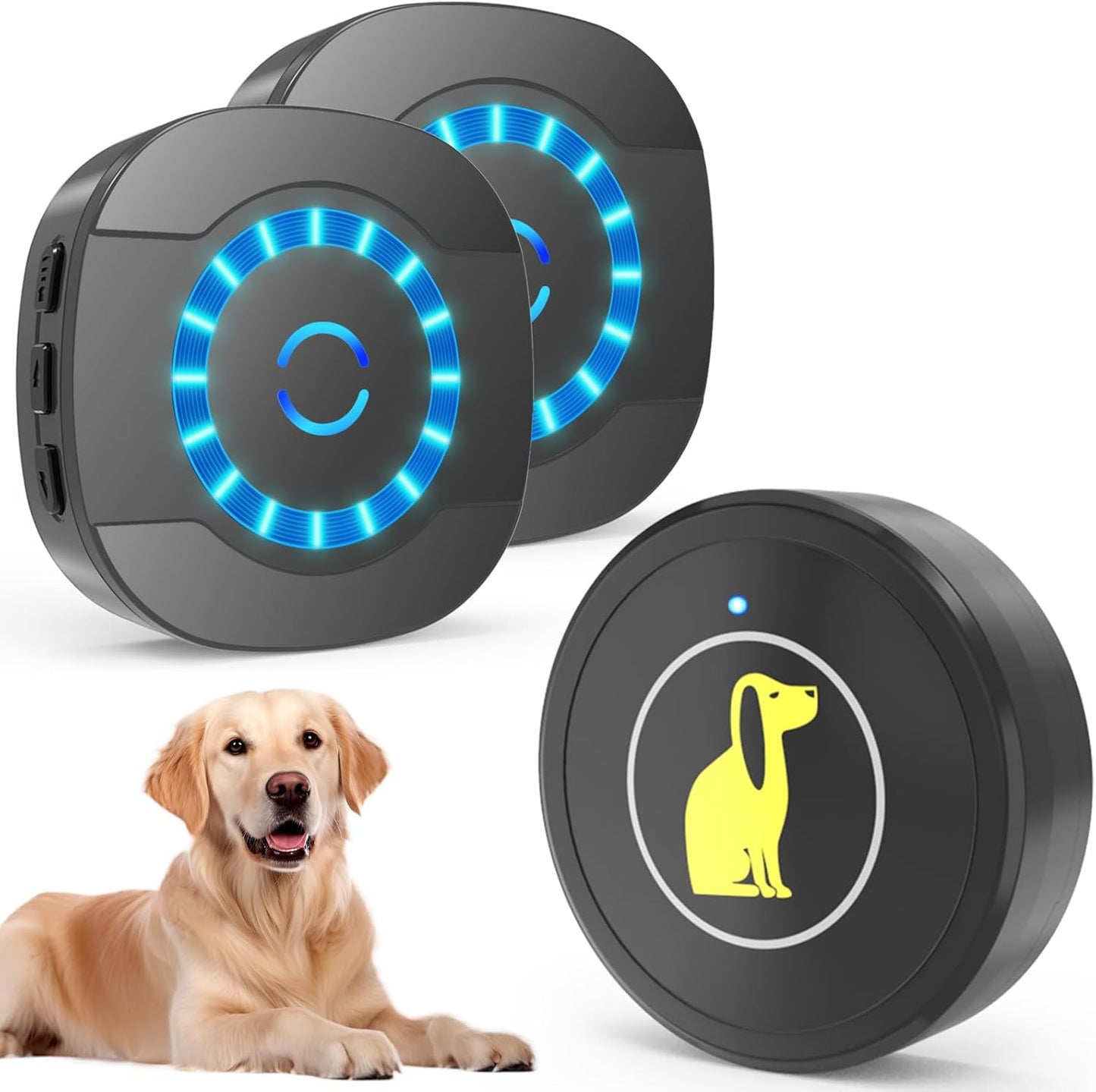Dog Door Bell for Training with Waterproof Touch Button Feature