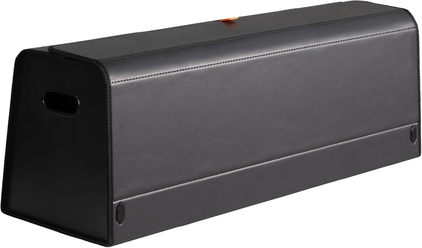GMQ Car Trunk Organizer for SUV with Magnetic Lid and Large Capacity