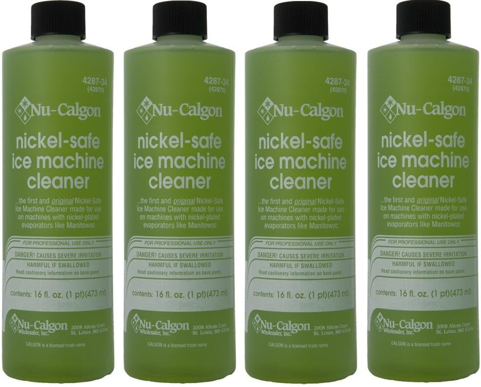 Nu-Calgon 428734 Ice Machine Cleaner - 64 oz - Powerful Cleaning